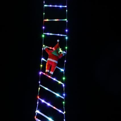 Aigostar - LED Venkovní vánoční dekorace 154xLED/8 funkcí 1,6m IP44 multicolor