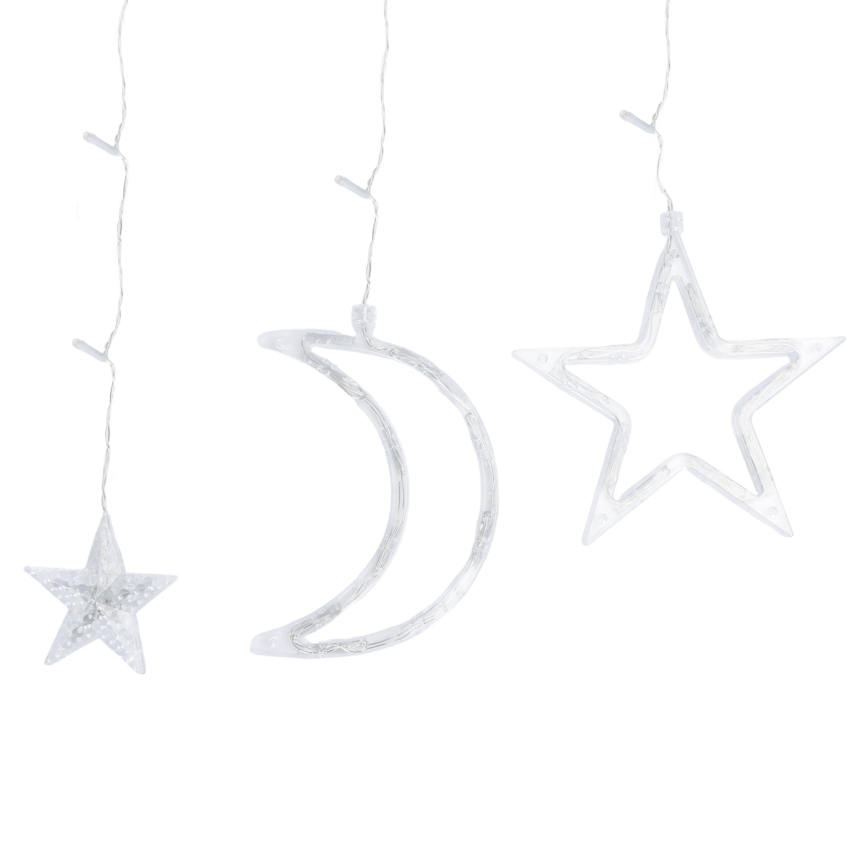 Aigostar - LED RGBY Venkovní vánoční řetěz 120xLED/8 funkcí 3x0,6m IP44 multicolor + dálkové ovládání