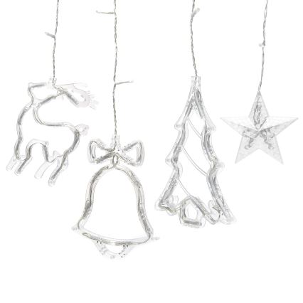 Aigostar - LED RGBY Venkovní vánoční řetěz 120xLED/8 funkcí 3x0,6m IP44 multicolor + dálkové ovládání