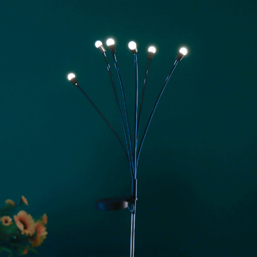 Aigostar - LED Solární dekorační lampa LED/0,04W/1,2V 68,5cm 6500K IP44 300 mAh