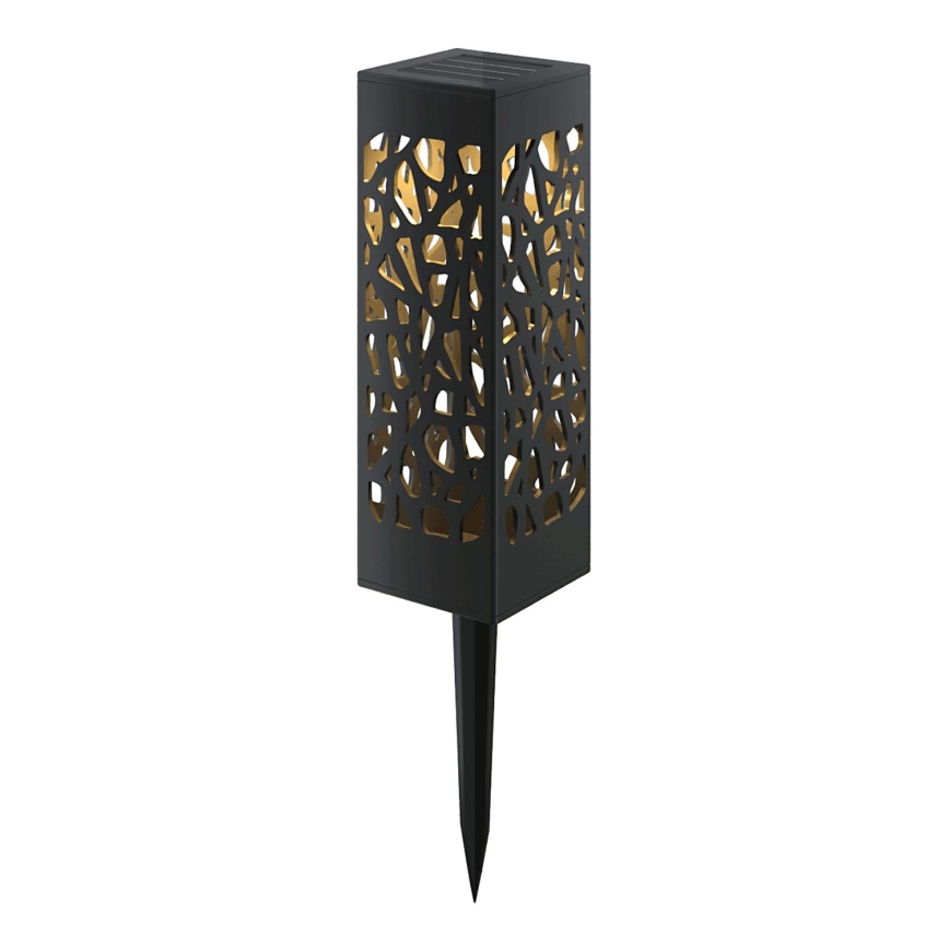 Aigostar - LED Solární lampa LED/0,006W/1,2V 28,5cm černá 2700K IP44 100 mAh