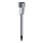 Aigostar - LED Solární lampa LED/0,006W/1,2V 29,5 cm 40 mAh matný chrom 6500K IP44