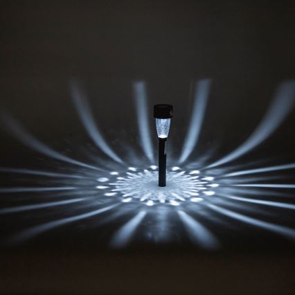 Aigostar - LED Solární lampa LED/0,006W/1,2V 40 mAh 6500K IP44 29,7 cm