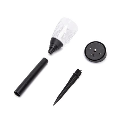 Aigostar - LED Solární lampa LED/0,006W/1,2V 40mAh 6500K IP44 34,5 cm hvězda