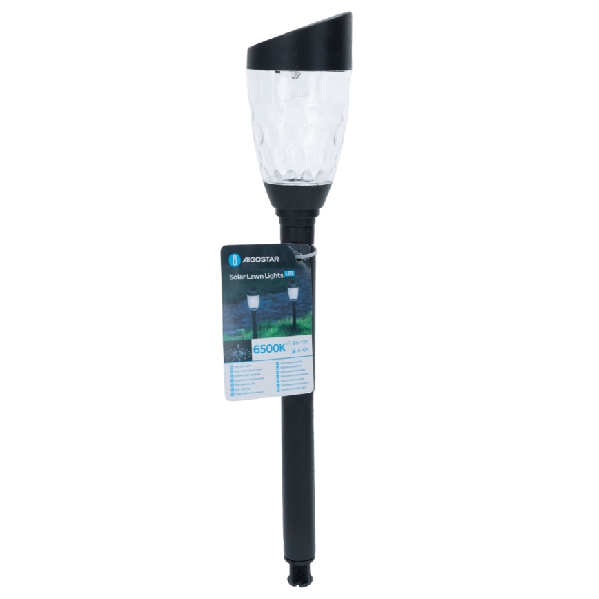 Aigostar - LED Solární lampa LED/0,006W/1,2V 40mAh 6500K IP44 34,5 cm hvězda