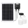 Aigostar - LED Solární lustr 2xLED/35W/12V 6000 mAh 6500K pr. 10 cm + dálkové ovládání