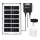 Aigostar - LED Solární lustr LED/35W/12V 3000 mAh 6500K IP65 pr. 10 cm + dálkové ovládání