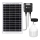Aigostar - LED Solární lustr LED/70W/12V 6000 mAh 6500K IP65 pr. 12 cm + dálkové ovládání