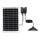 Aigostar - LED Solární lustr LED/70W/12V 6000 mAh 6500K IP65 pr. 23,5 cm + dálkové ovládání