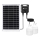 Aigostar - LED Solární lustr se senzorem 2xLED/35W/12V 6000 mAh 6500K pr. 10 cm + dálkové ovládání