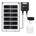 Aigostar - LED Solární lustr se senzorem LED/35W/12V 3000 mAh 6500K IP65 pr. 10 cm + dálkové ovládání
