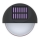 Aigostar - LED Solární nástěnné svítidlo LED/1W/1,2V černá 2700K IP44
