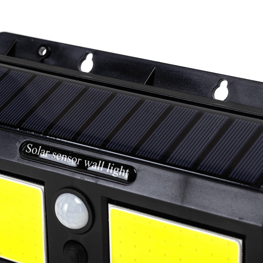 Aigostar - LED Solární nástěnné svítidlo se senzorem LED/20W/5,5V 2400 mAh 6500K IP65