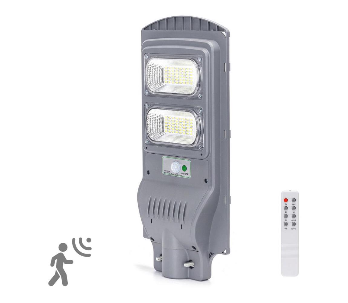  B.V.  - LED Solární pouliční lampa se senzorem LED/100W/3,2V IP65 6500K + DO 