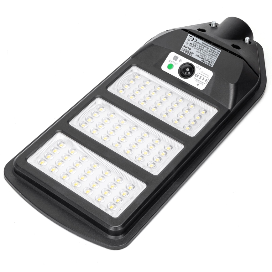 Aigostar - LED Solární pouliční lampa se senzorem LED/150W/3,2V 8000mAh IP65 6500K + dálkové ovládání