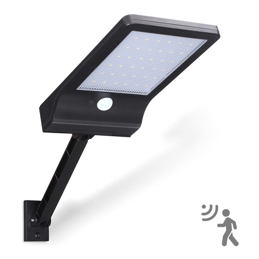 Aigostar - LED Solární pouliční lampa se senzorem LED/2,3W/5,5V 1800 mAh IP65