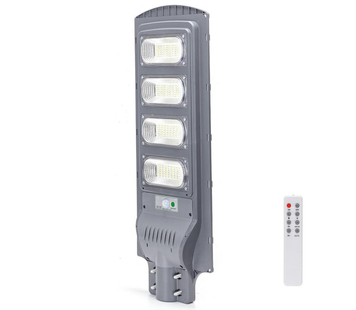  B.V.  - LED Solární pouliční lampa se senzorem LED/200W/3,2V IP65 6500K + DO 