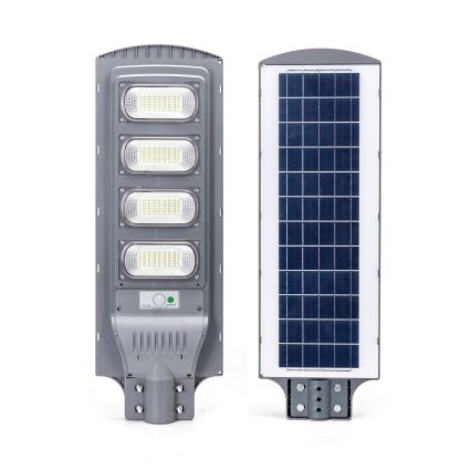 Aigostar - LED Solární pouliční lampa se senzorem LED/200W/3,2V 20000mAh IP65 6500K + dálkové ovládání