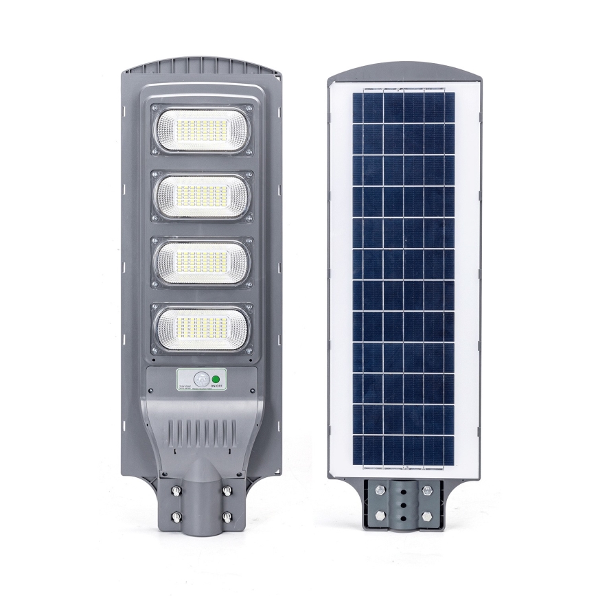 Aigostar - LED Solární pouliční lampa se senzorem LED/200W/3,2V 20000mAh IP65 6500K + dálkové ovládání