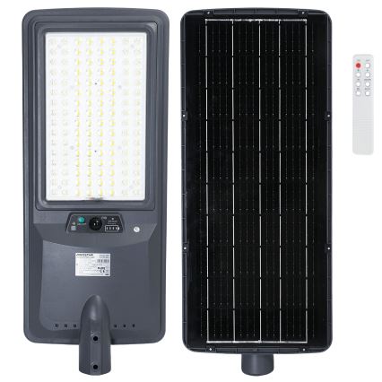 Aigostar - LED Solární pouliční lampa se senzorem LED/300W/3,2V 3600mAh + dálkové ovládání