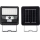 Aigostar - LED Solární pouliční lampa se senzorem LED/50W/3,2V 1000mAh 6500K + dálkové ovládání