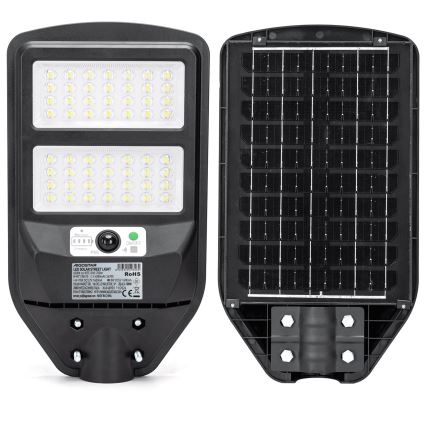 Aigostar - LED Solární pouliční lampa se senzorem LED/70W/3,2V 4000mAh IP65 6500K + dálkové ovládání