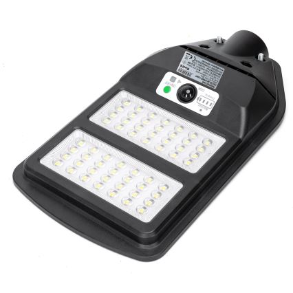 Aigostar - LED Solární pouliční lampa se senzorem LED/70W/3,2V 4000mAh IP65 6500K + dálkové ovládání