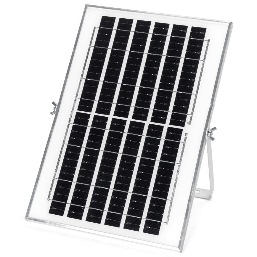Aigostar - LED Solární reflektor LED/100W/3,2V 2000mAh 3000K/4000K/6500K IP66 + dálkové ovládání