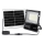 Aigostar - LED Solární reflektor LED/150W/3,2V 3000mAh 3000K/4000K/6500K IP66 + dálkové ovládání