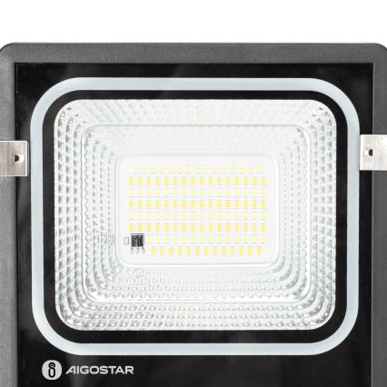 Aigostar - LED Solární reflektor LED/50W/3,2V 1200mAh 3000K/4000K/6500K IP66 + dálkové ovládání