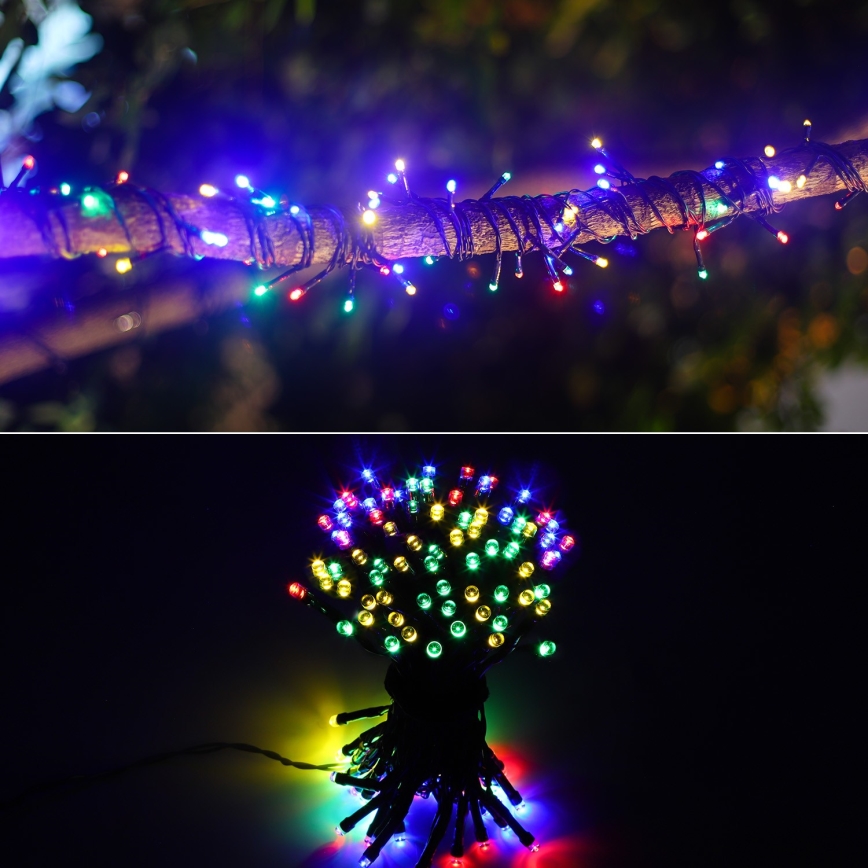 Aigostar - LED Solární řetěz 100xLED/11,9m IP44 multicolor