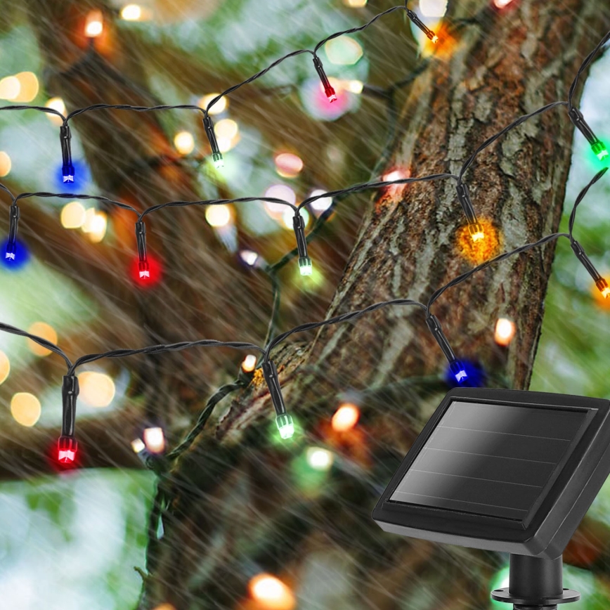 Aigostar - LED Solární řetěz 100xLED/11,9m IP44 multicolor