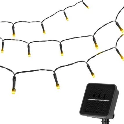 Aigostar - LED Solární řetěz 100xLED/12m 300 mAh IP65 teplá bílá