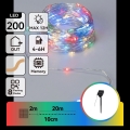 Aigostar - LED Solární řetěz 200xLED/8 funkcí 22 m IP65 multicolor 800 mAh