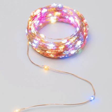 Aigostar - LED Solární řetěz 200xLED/8 funkcí 22 m IP65 multicolor 800 mAh