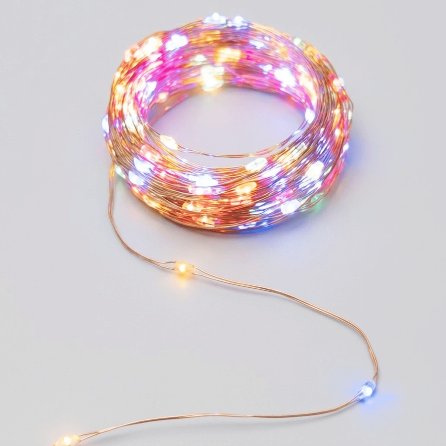 Aigostar - LED Solární řetěz 200xLED/8 funkcí 22 m IP65 multicolor 800 mAh
