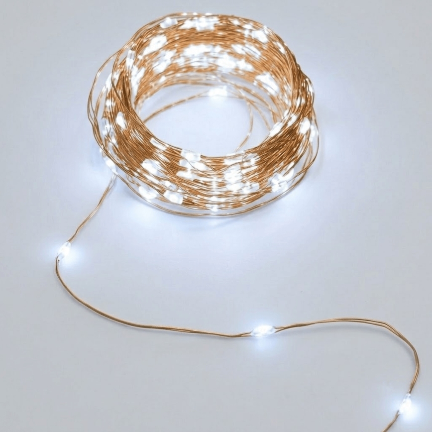 Aigostar - LED Solární řetěz 200xLED/8 funkcí 22 m IP65 studená bílá 800 mAh