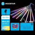 Aigostar - LED Solární  řetěz 384xLED/13m IP65 1200 mAh multicolor