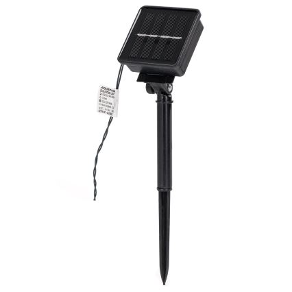 Aigostar - LED Solární  řetěz 50xLED/8 funkcí 12m 800mAh IP65 teplá bílá