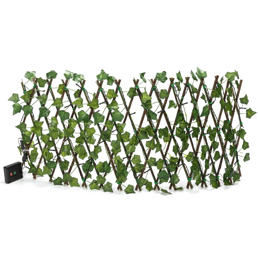 Aigostar - LED Solární řetěz 56xLED/2x0,4m IP65 300 mAh teplá bílá ivy