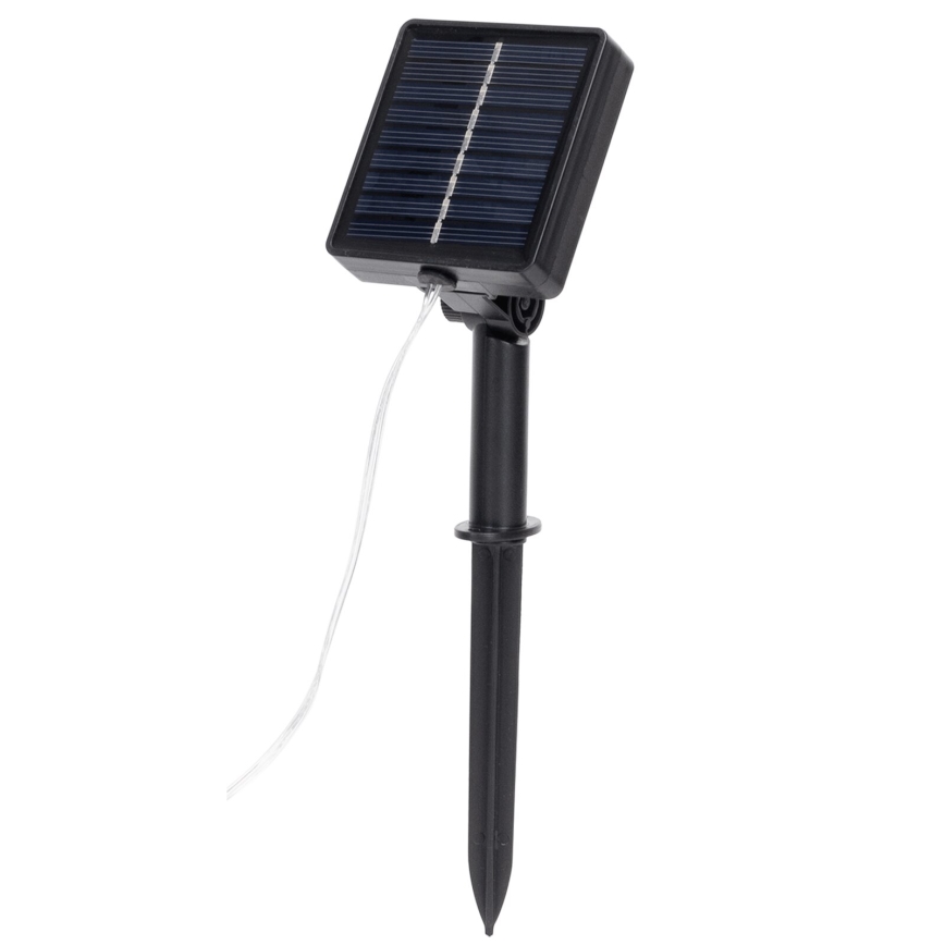 Aigostar - LED Solární řetěz 70xLED/4x1m IP65 teplá bílá eukalyptus