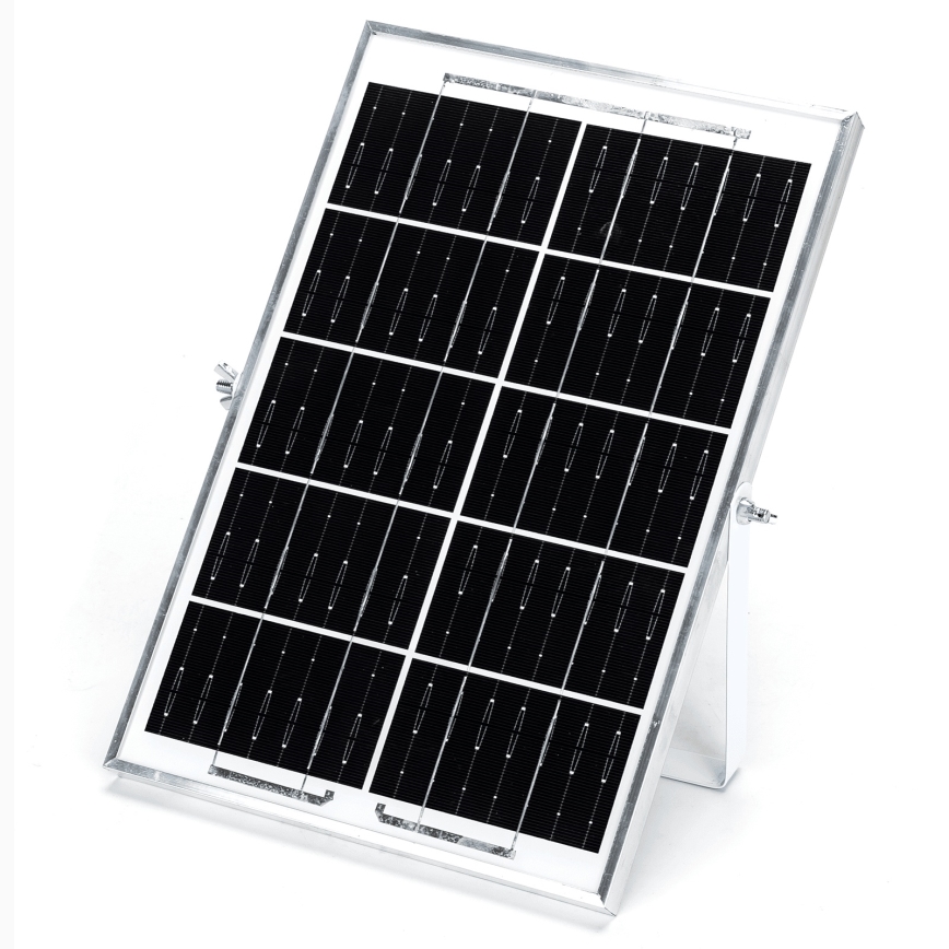 Aigostar - LED Solární svítidlo 2xLED/35W/12V 6000 mAh 6500K pr. 16,8 cm + dálkové ovládání