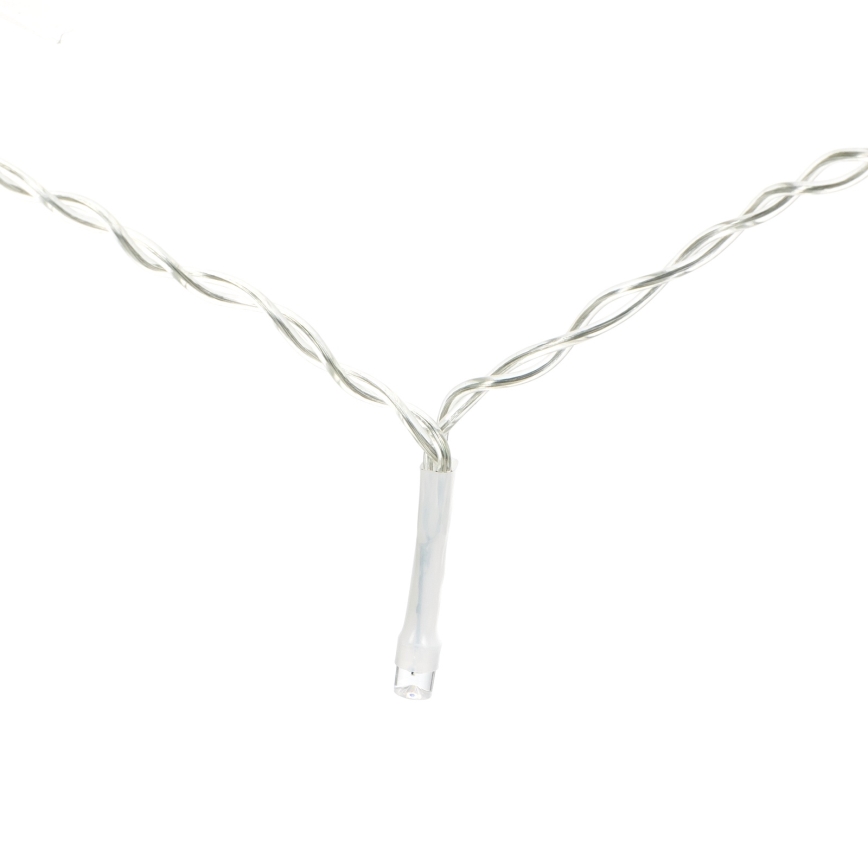 Aigostar - LED Solární vánoční řetěz 120xLED/8 funkcí 3x0,6m 500 mAh IP65 studená bílá