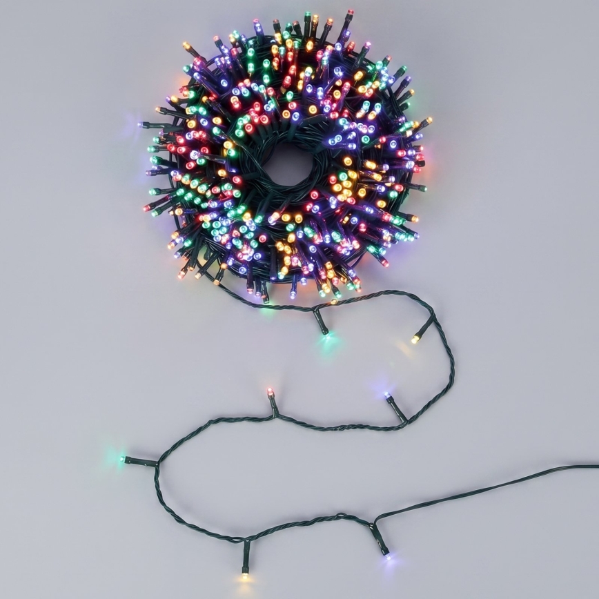 Aigostar - LED Solární vánoční řetěz 500xLED/8 funkcí 52m IP65 multicolor 1200 mAh