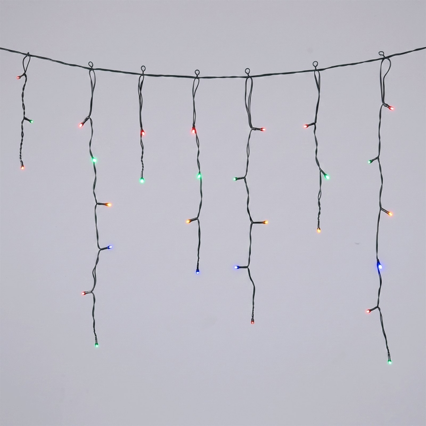 Aigostar - LED Solární vánoční řetěz 100xLED/8 funkcí 8x0,6m 800 mAh IP65 multicolor