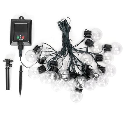 Aigostar - LED Solární vánoční řetěz 20xLED/8 funkcí 11,5m IP65 multicolor