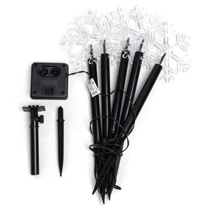 Aigostar - LED Solární vánoční svítidlo LED/0,054W/1,2V 1m 800 mAh IP65 studená bílá