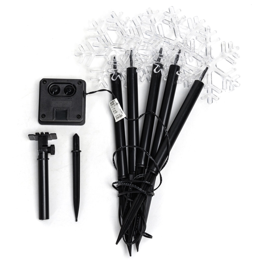 Aigostar - LED Solární vánoční svítidlo LED/0,054W/1,2V 1m 800 mAh IP65 studená bílá