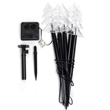 Aigostar - LED Solární vánoční svítidlo LED/0,054W/1,2V 1m IP65 studená bílá