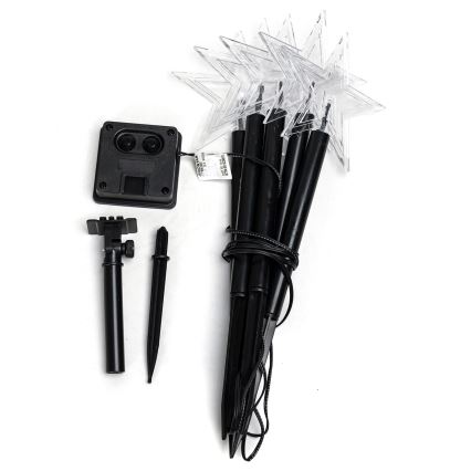 Aigostar - LED Solární vánoční svítidlo LED/0,054W/1,2V 1m IP65 teplá bílá